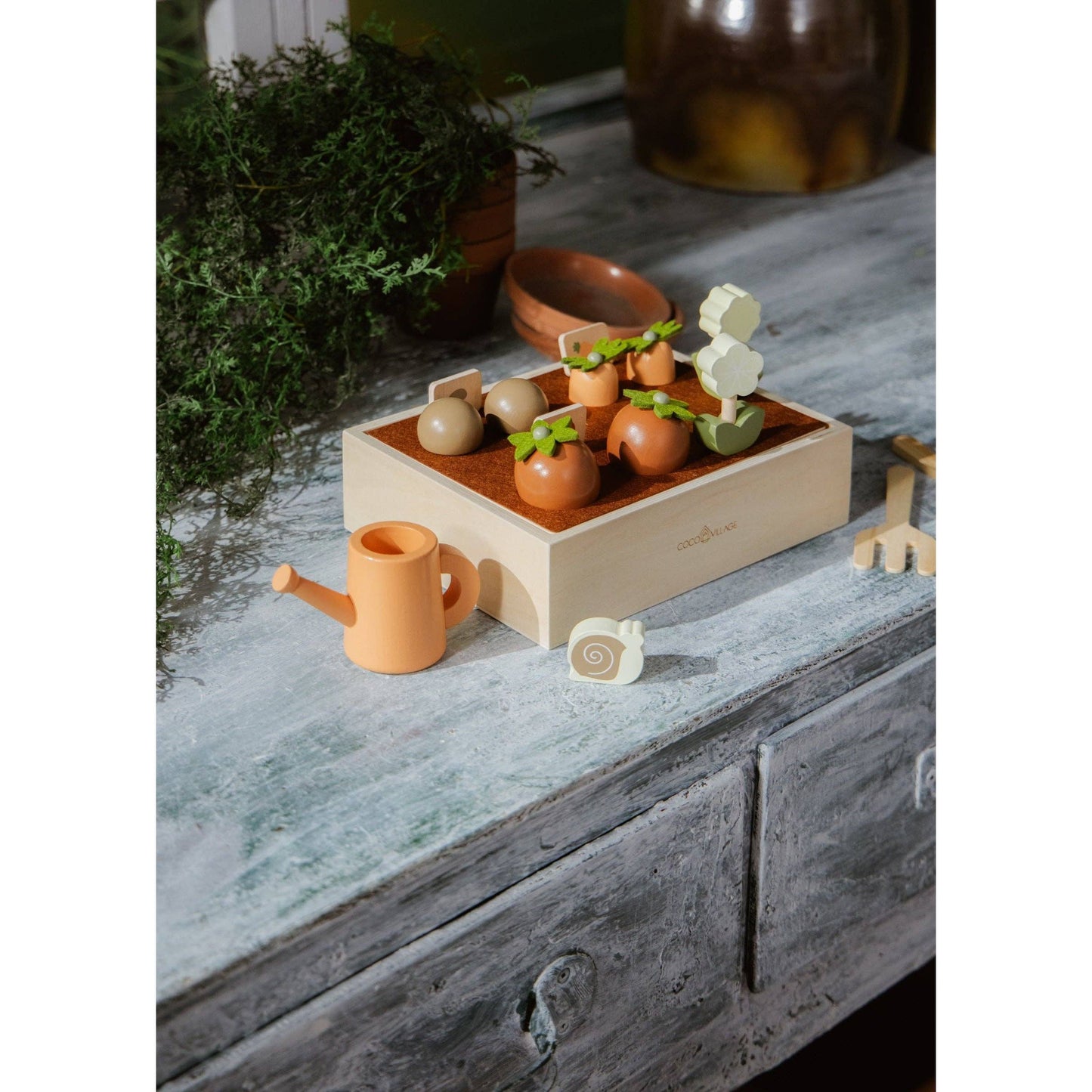 Wooden Gardening Playset and Accessories