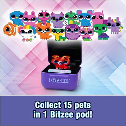 Bitzee, Interactive Toy Digital Pet with 15 Animals Inside, Reacts to Touch