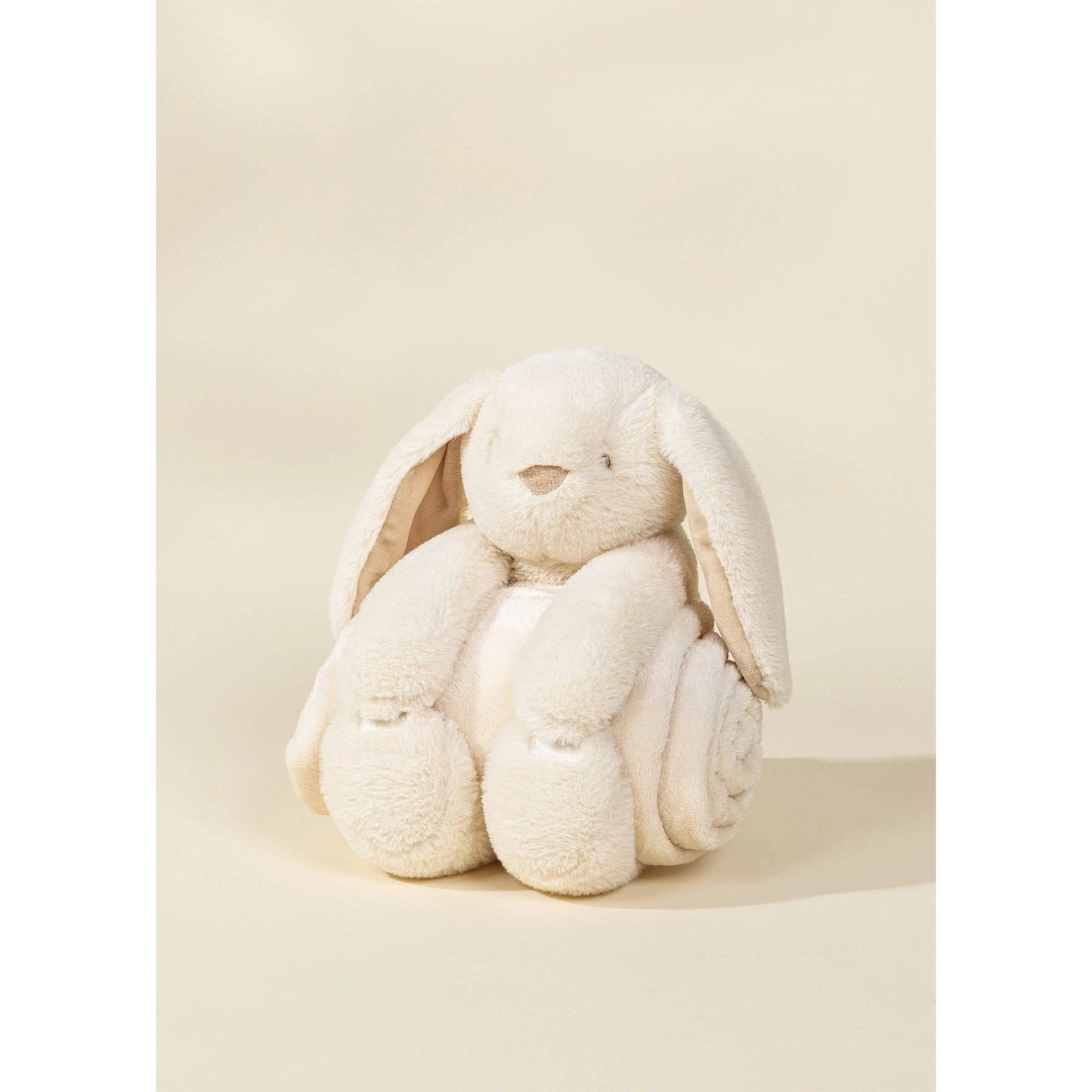 Rabbit Plush Toy Snuggling Blanket