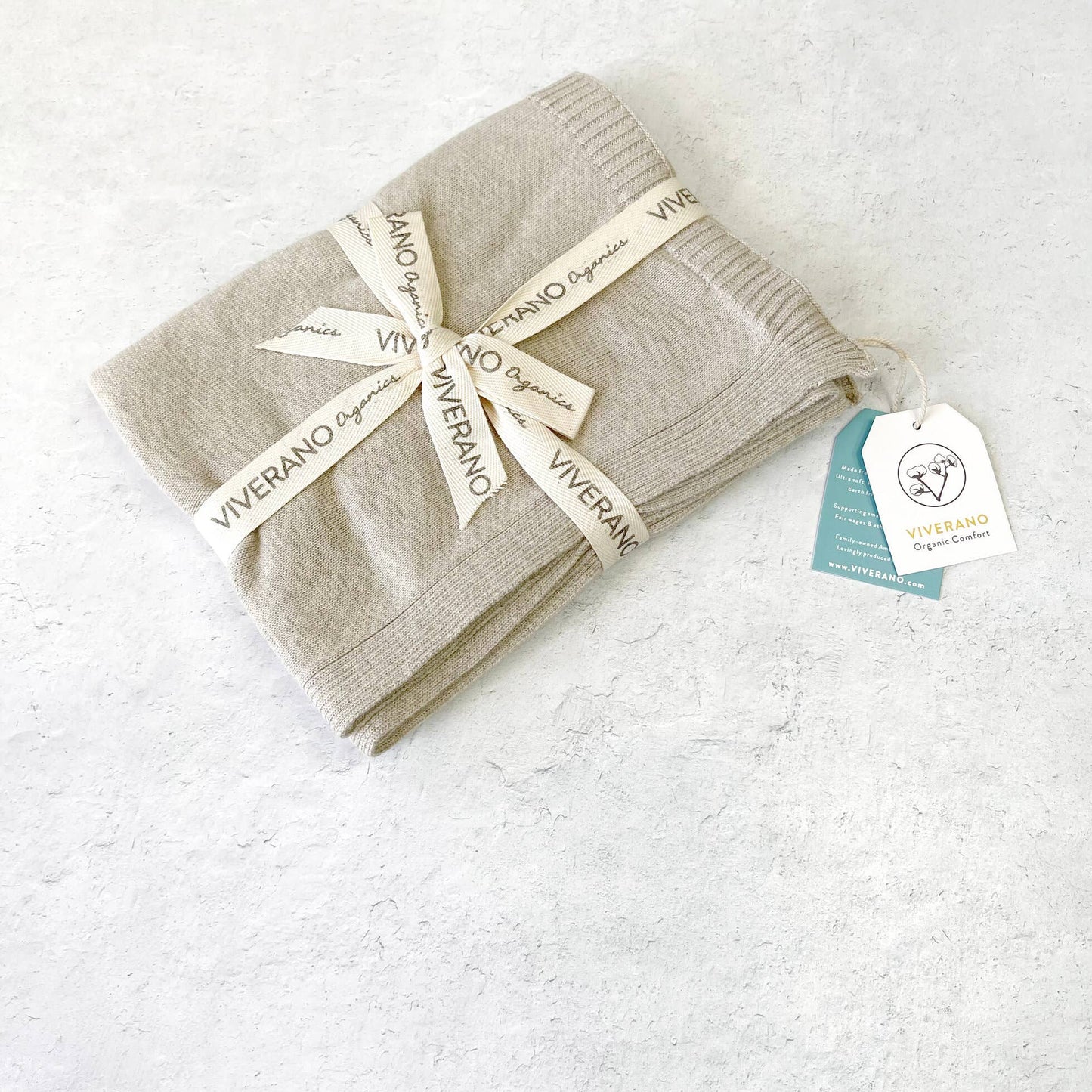 Milan Knit Classic Baby Blanket (Organic Cotton)