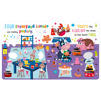 Board Book Never Touch the Farmyard Friends