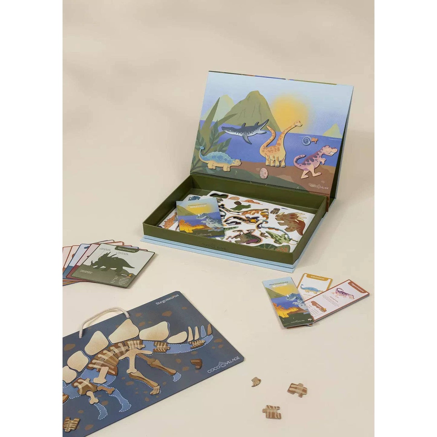 Interactive & Magnetic Encyclopedia – Dinosaur Discovery (English Version)