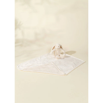 Rabbit Plush Toy Snuggling Blanket