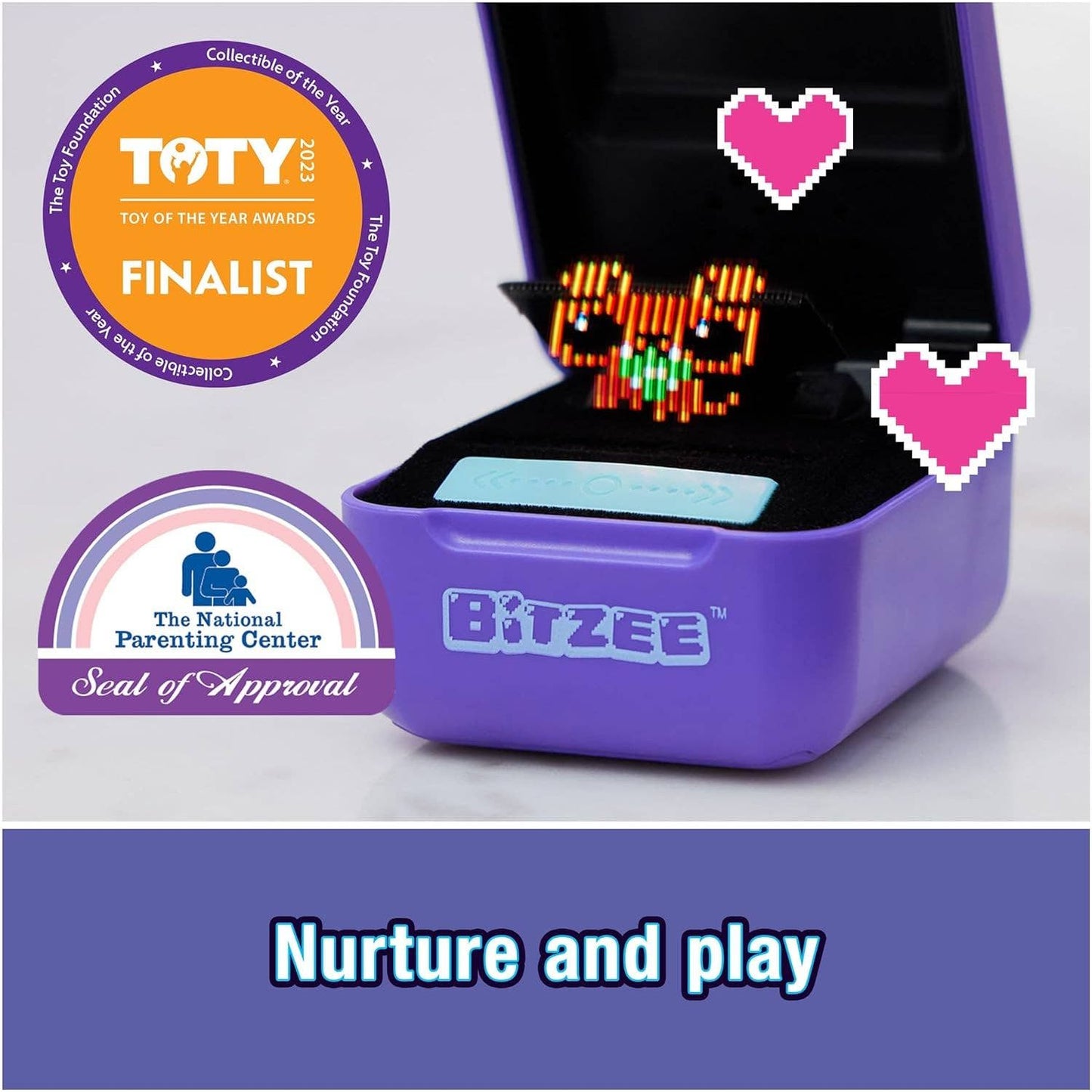 Bitzee, Interactive Toy Digital Pet with 15 Animals Inside, Reacts to Touch