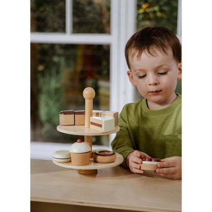 Wooden Desserts Tower