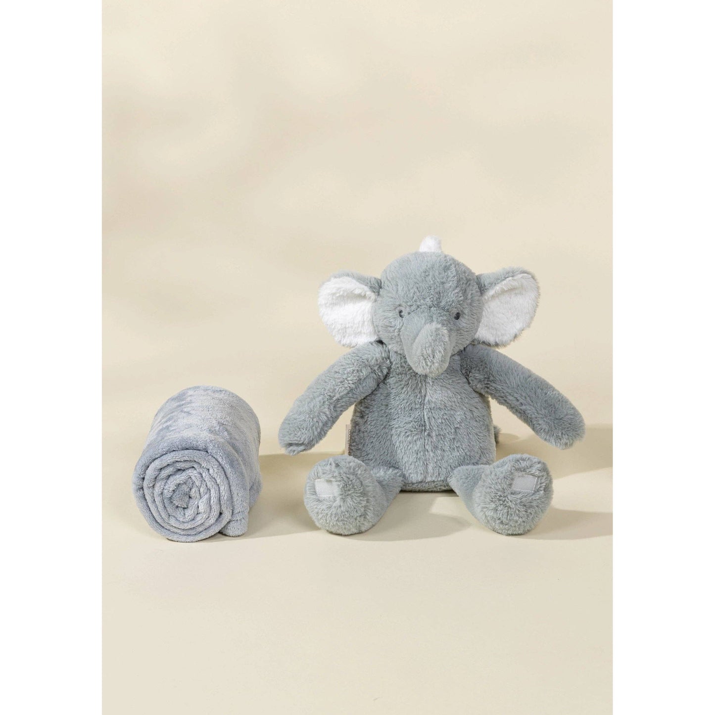 Elephant Plush Toy Snuggling Blanket