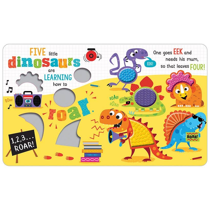 Board Book Never Touch the Dinosaurs