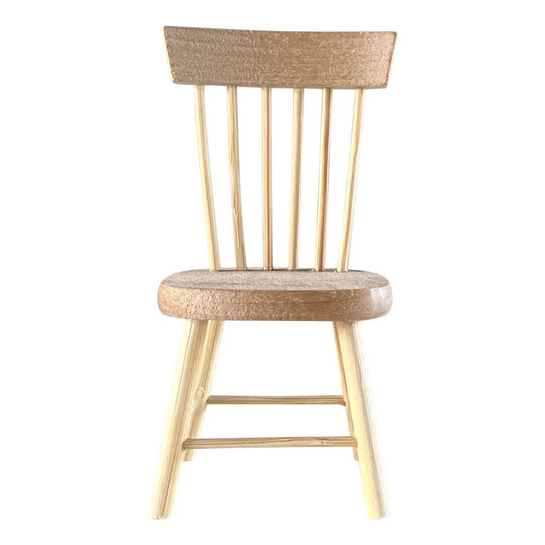 Dollhouse Classic Windsor Dining Chair | Natural Wood