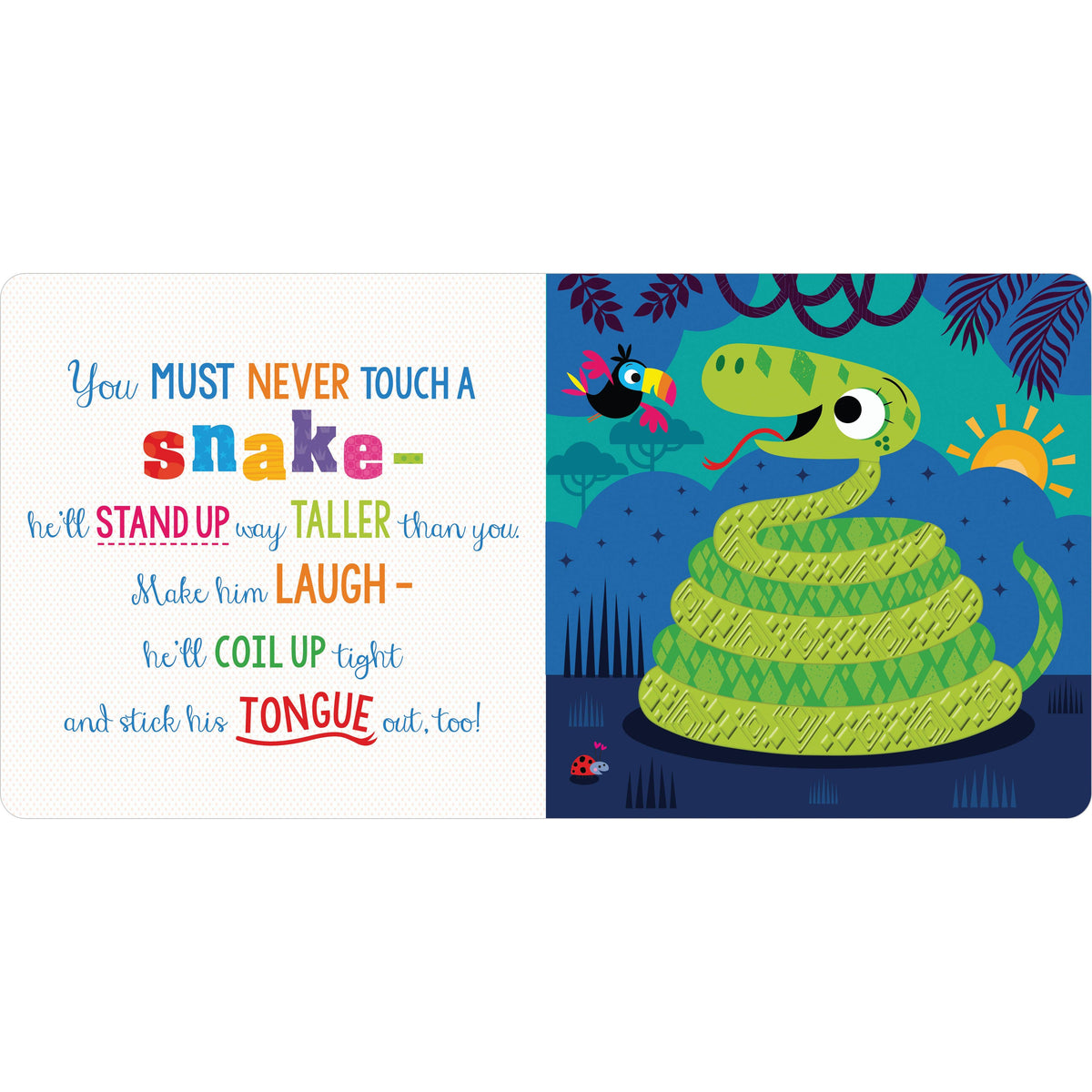 Board Book Never Touch the Zoo Crew!