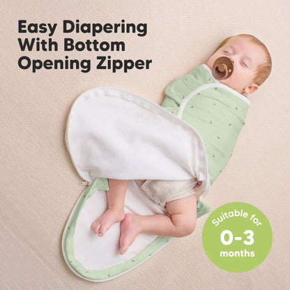 3pk Soothe Zippy Baby Swaddles 0-6 Months,Newborn Sleep Sack