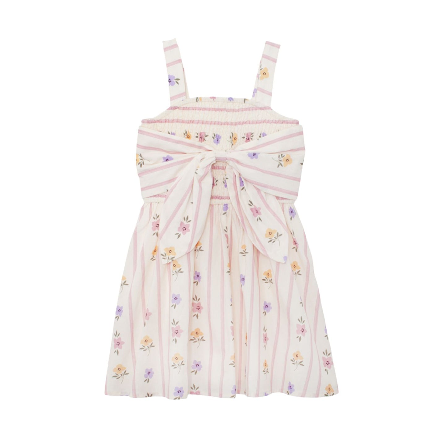 PURPLE BOUQUET DRESS