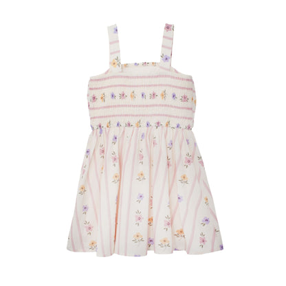 PURPLE BOUQUET DRESS
