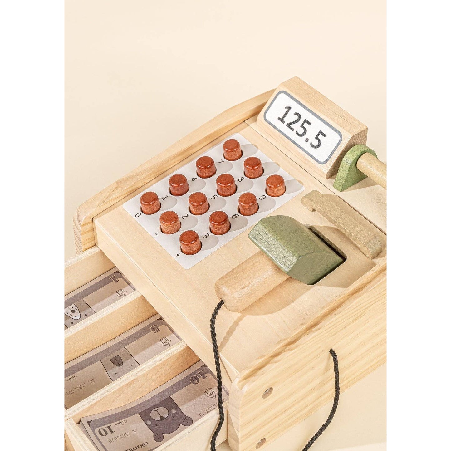 Wooden Cash Register