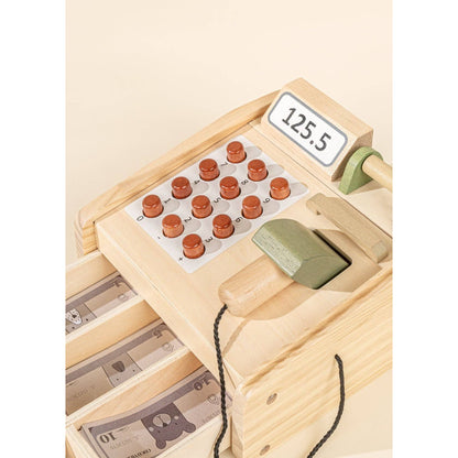 Wooden Cash Register