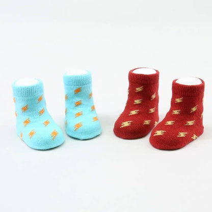 Baby Socks Set (6 Pairs) - Lightning 0/12MO