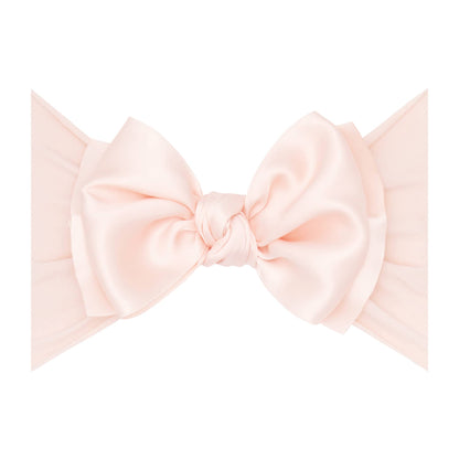 Baby Bling® Satin FAB® soft nylon headband with satin bow