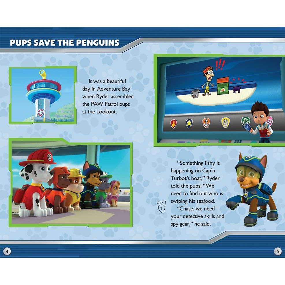 Nickelodeon PAW Patrol: Movie Theater Storybook & Movie Projector by Buckley MacKenzie