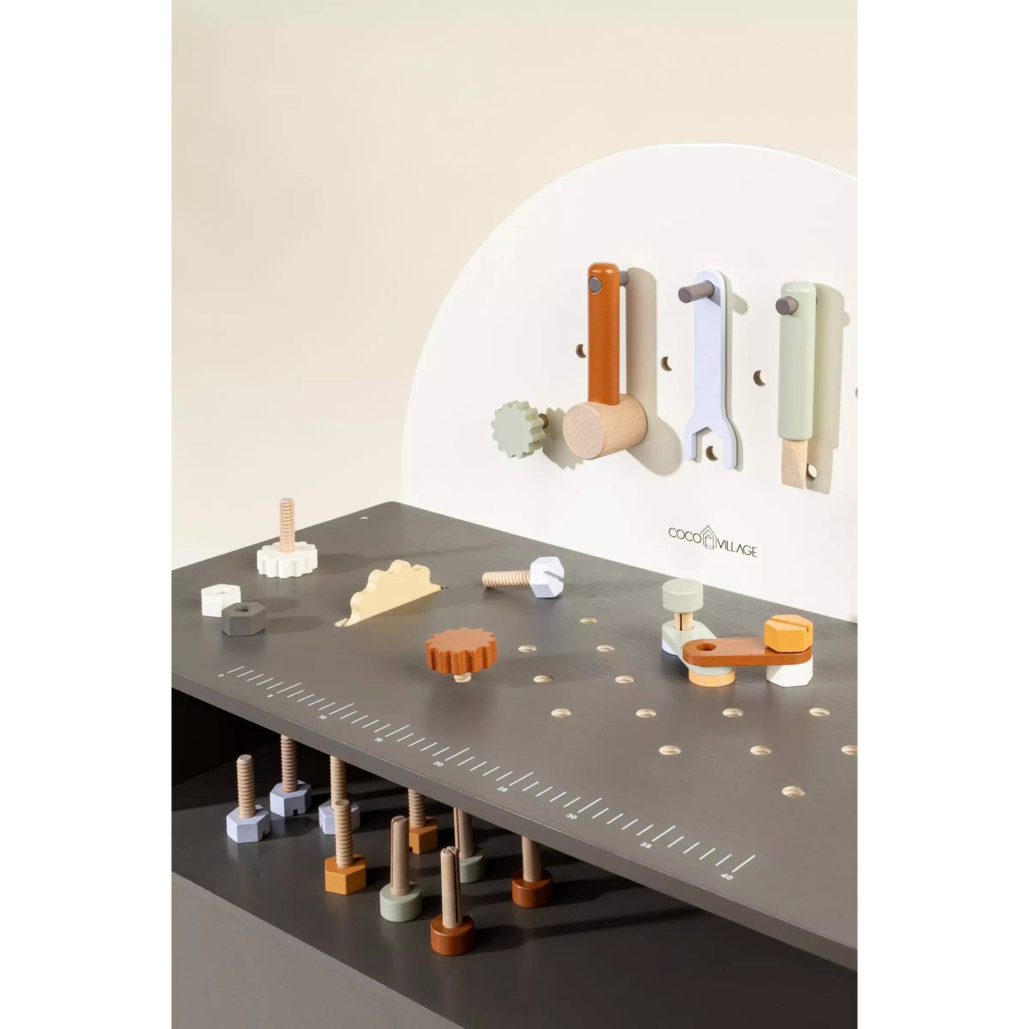 Wooden Workbench Playset
