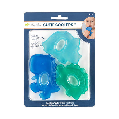 Cutie Coolers™ Water Filled Teethers (3-pack) Dino
