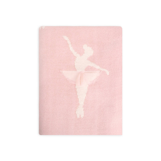 Ballerina Tutu 3D - Jacquard Sweater Knit Baby Blankets
