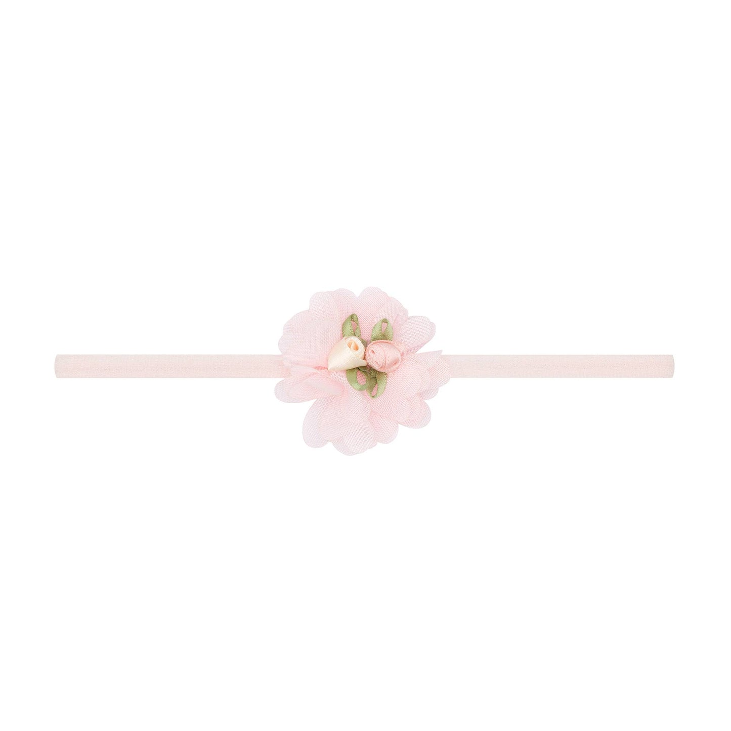Baby Bling® Flower Skinny soft nylon headband