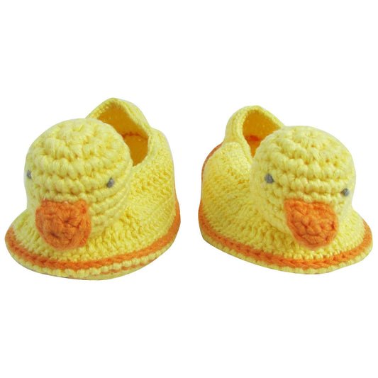 Crochet Coco Chick Baby Booties