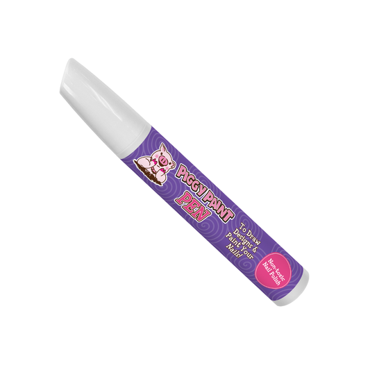 PURPLE Power Piggy Paint Pen Non-Toxic Nail Polish