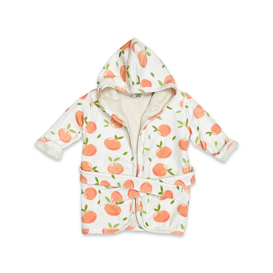Peaches Hooded Bathrobe 0/9mo
