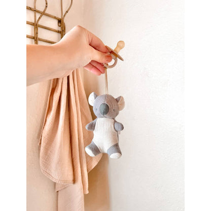 *NEW OPTIONS* Bitzy Pal Natural Rubber Pacifier & Plush