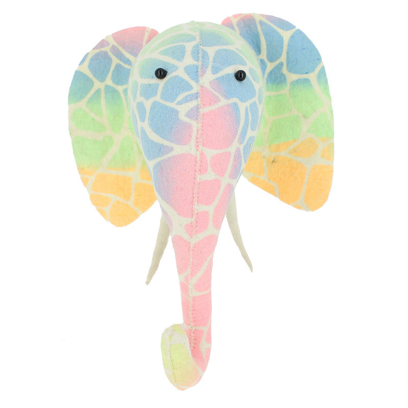 Semi Pastel Elephant Head