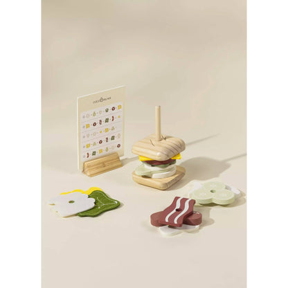 Wooden Stackable Sandwich