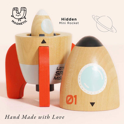 Magnetic Space Rocket Duo