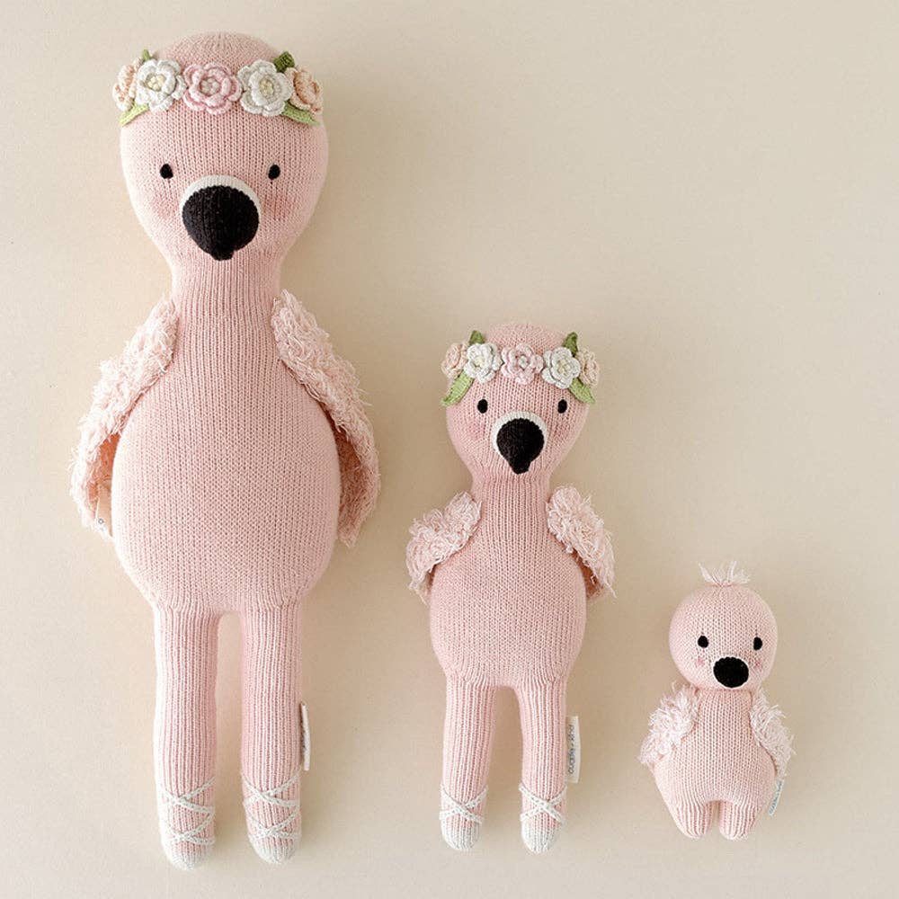 Baby flamingo, gives 5 meals