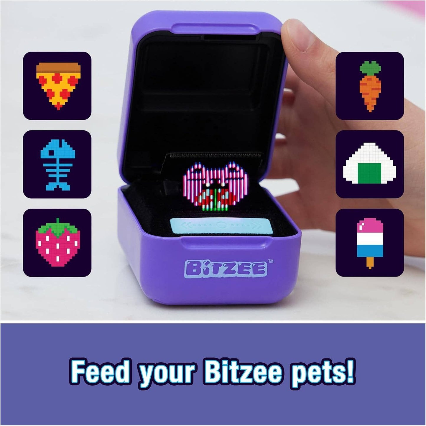 Bitzee, Interactive Toy Digital Pet with 15 Animals Inside, Reacts to Touch