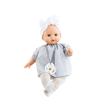 Alex & Sonia doll - Floral blouse and tights - Paola Reina