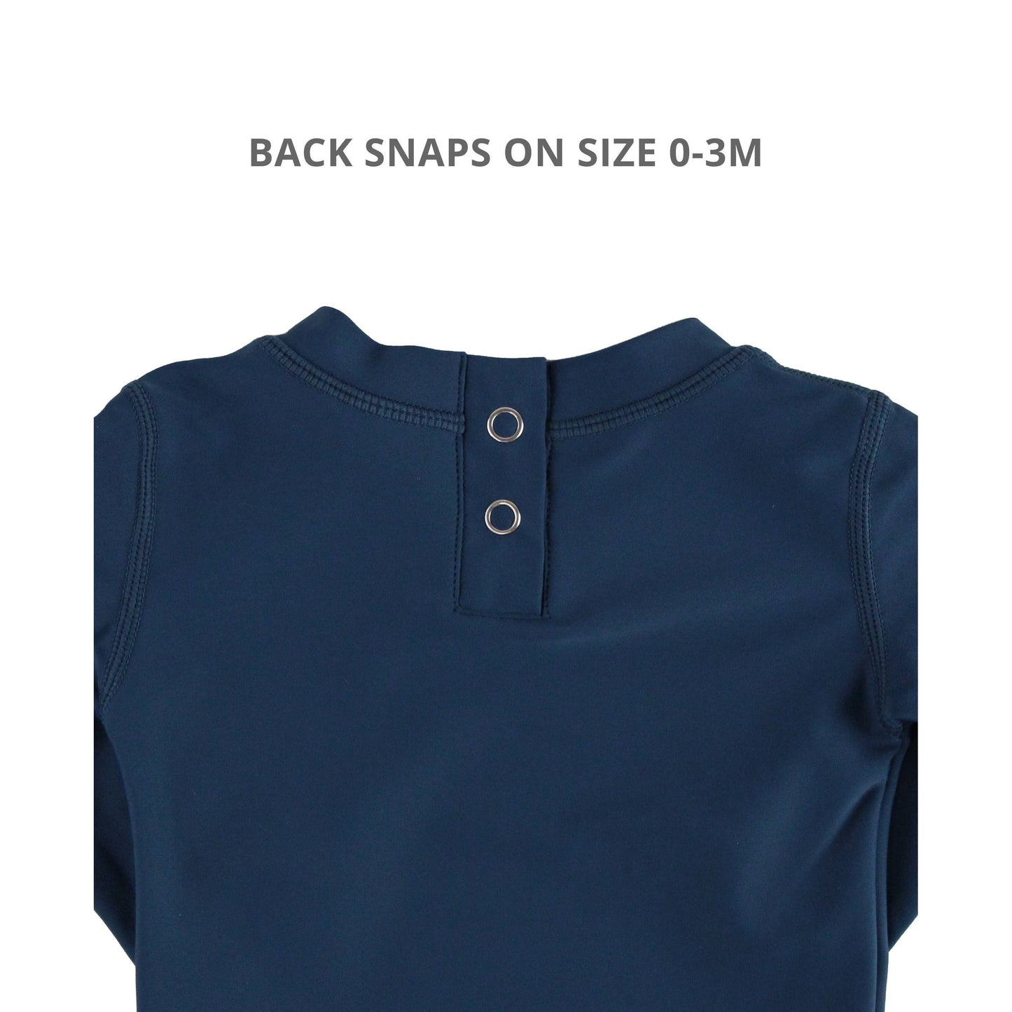 Boys Navy Long Sleeve Rash Guard
