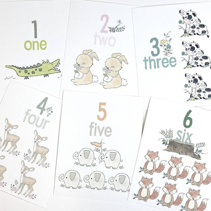 ABC & 123 Flashcards for Kids