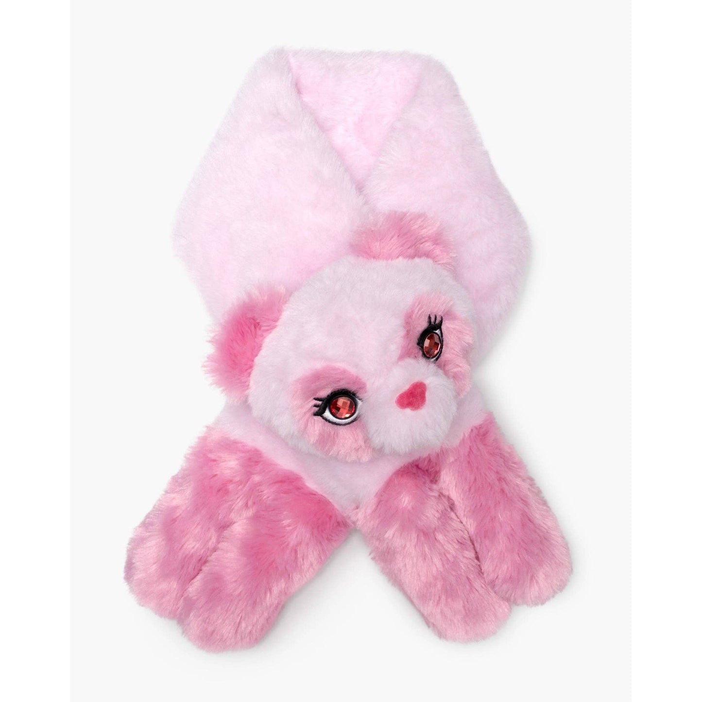 Cotton Candy Jeweled Panda Scarf