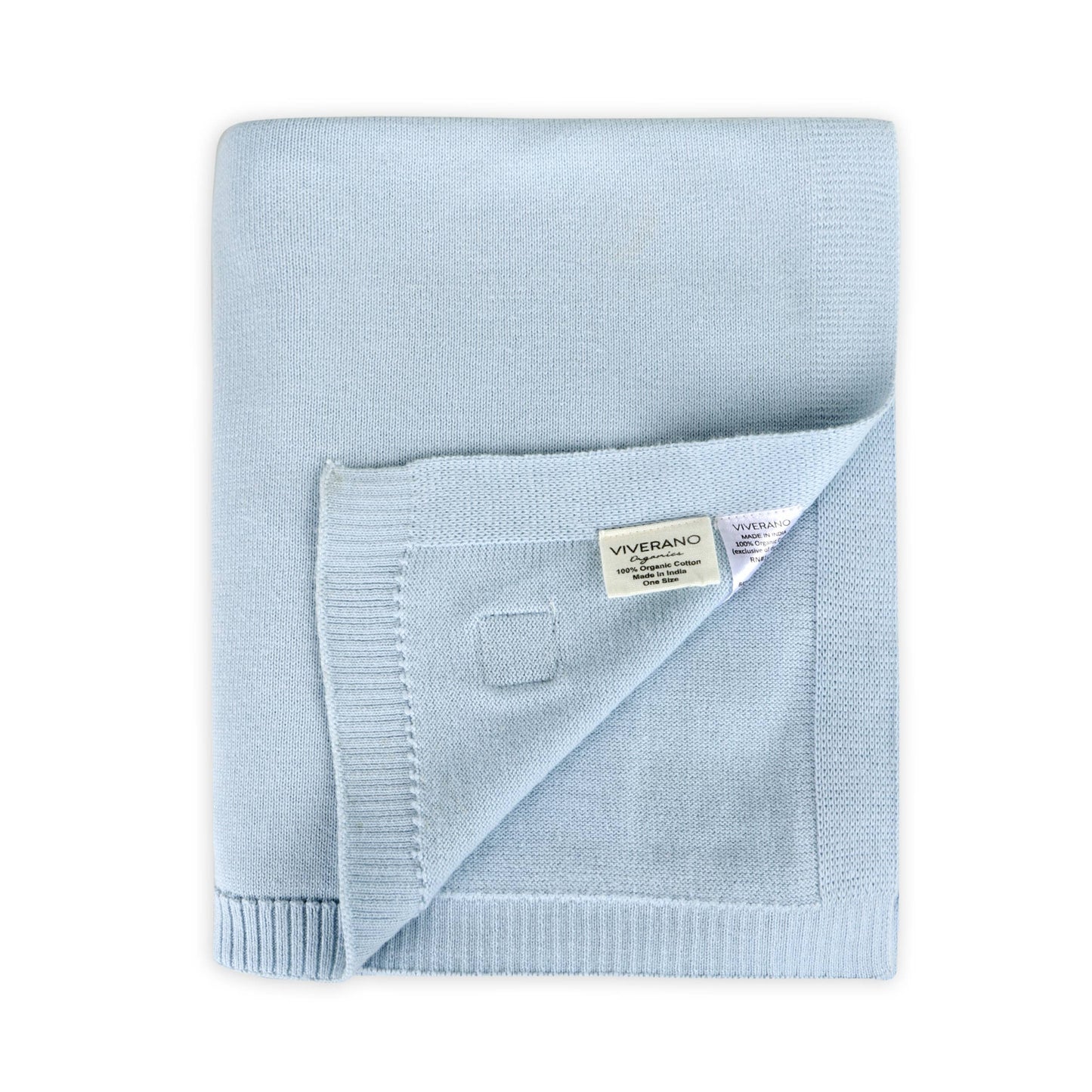 Milan Knit Classic Baby Blanket (Organic Cotton)