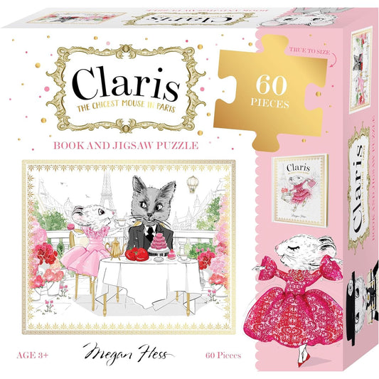 Claris Book & 60 Piece Puzzle Set