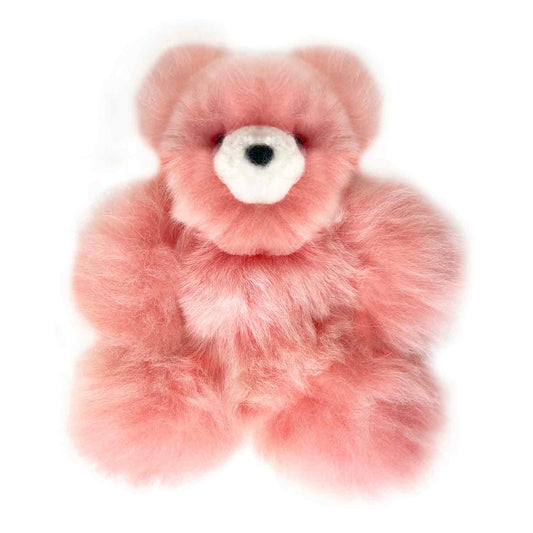 Fantasy Color Alpaca Plushie | 10" Bear | Pink