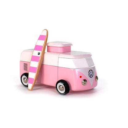 VW Beach Bus Pink