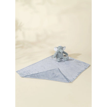 Elephant Plush Toy Snuggling Blanket