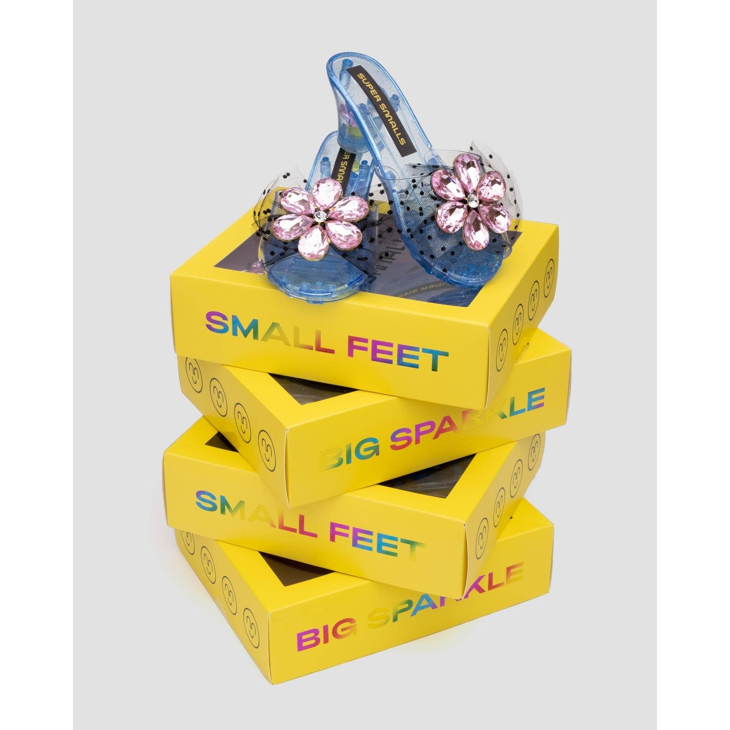 Pink Flower Gem Play Shoes