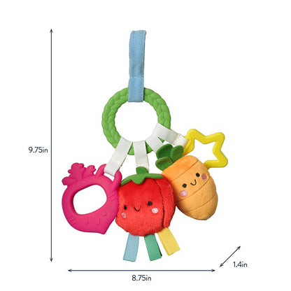 Bitzy Busy Ring™ Teething Activity Toy
