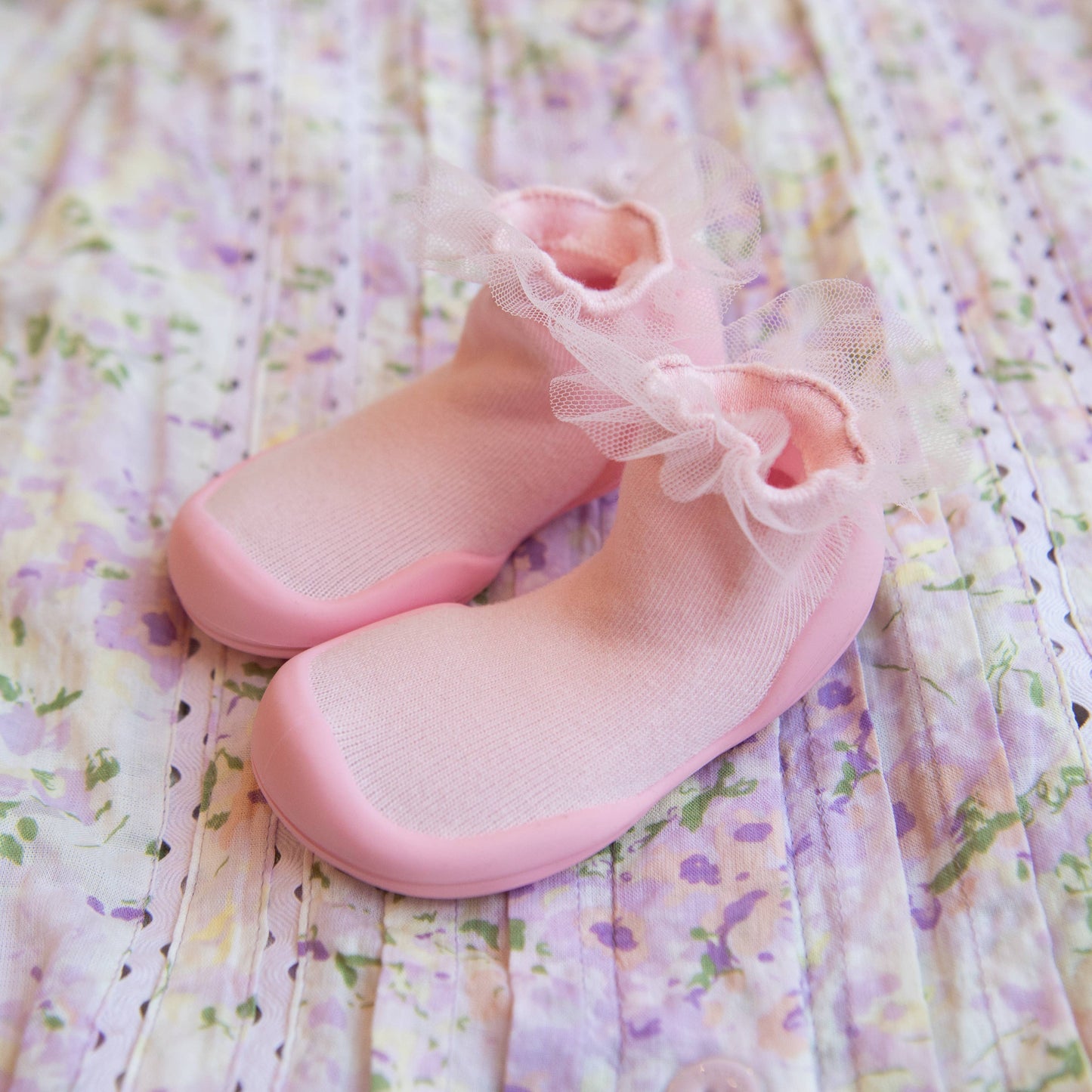 Komuello toddler shoes - Tulle Trim