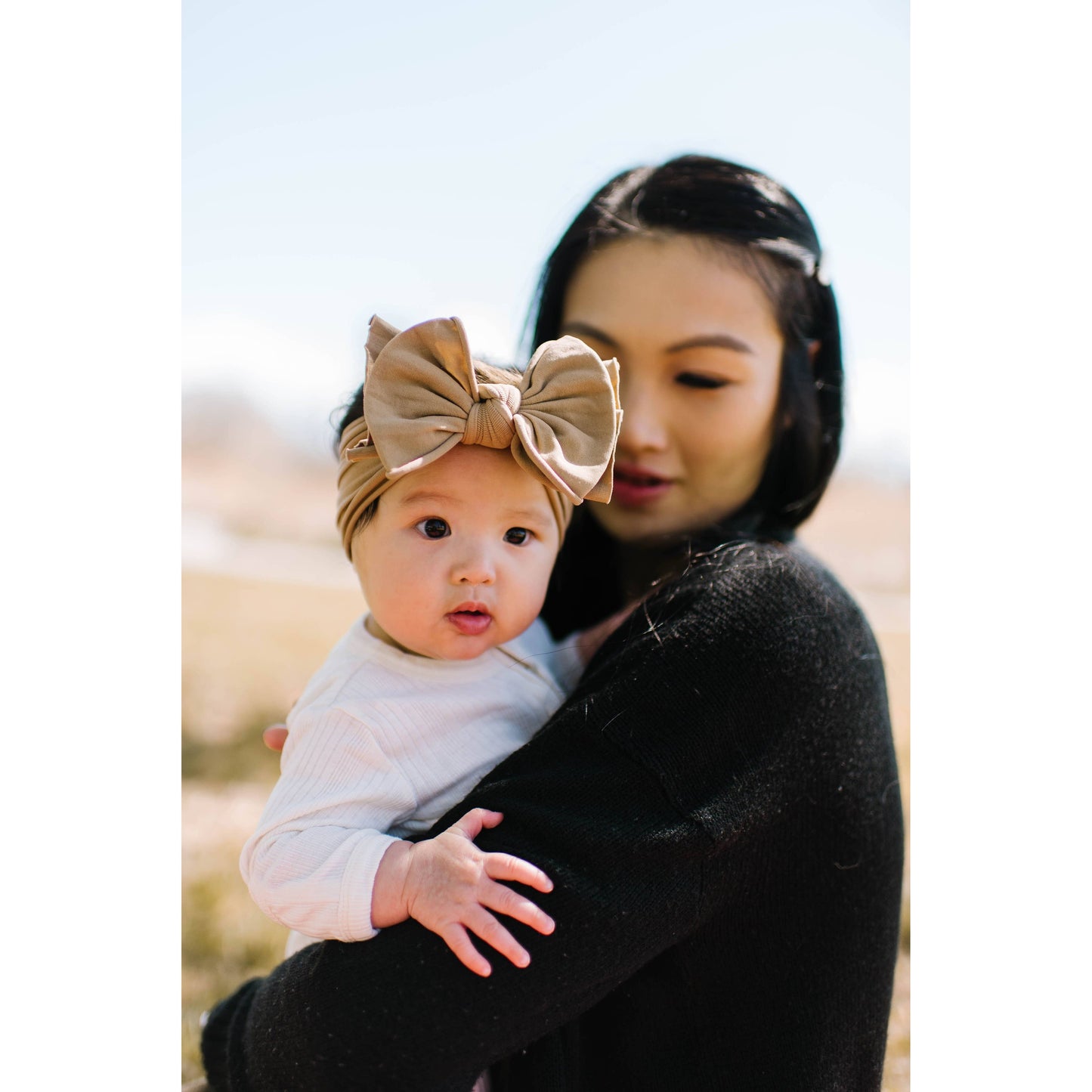 Baby Bling® FAB-BOW-LOUS® soft nylon bow headband