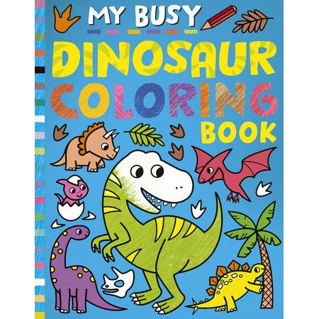 My busy Dinosaur coloring book
