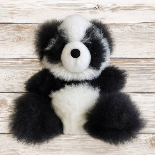 Alpaca Stuffed Animal - Panda - Small 7"