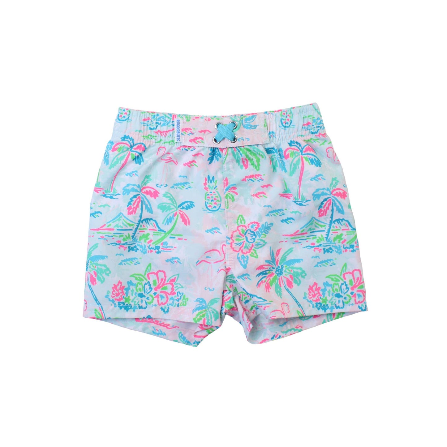 Boys Tropical Resort Swim Trunks